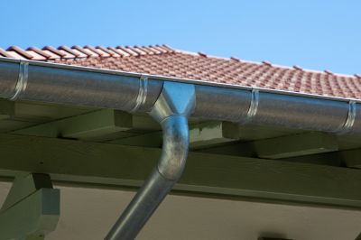 Gutter Replacement in Progress
