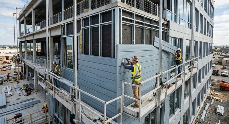 Commercial Siding Installation in West Hartford, CT